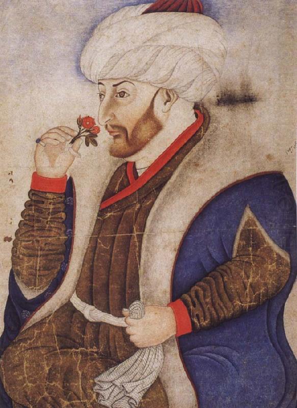 Naqqash Sinan Bey Portrait of the Ottoman sultan Mehmed the Conqueror china oil painting image